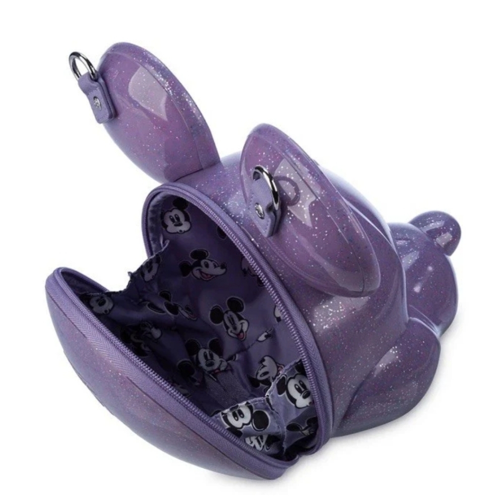 Disney Parks x Loungefly purple Mickey Mouse Bag - Picture 3 of 5